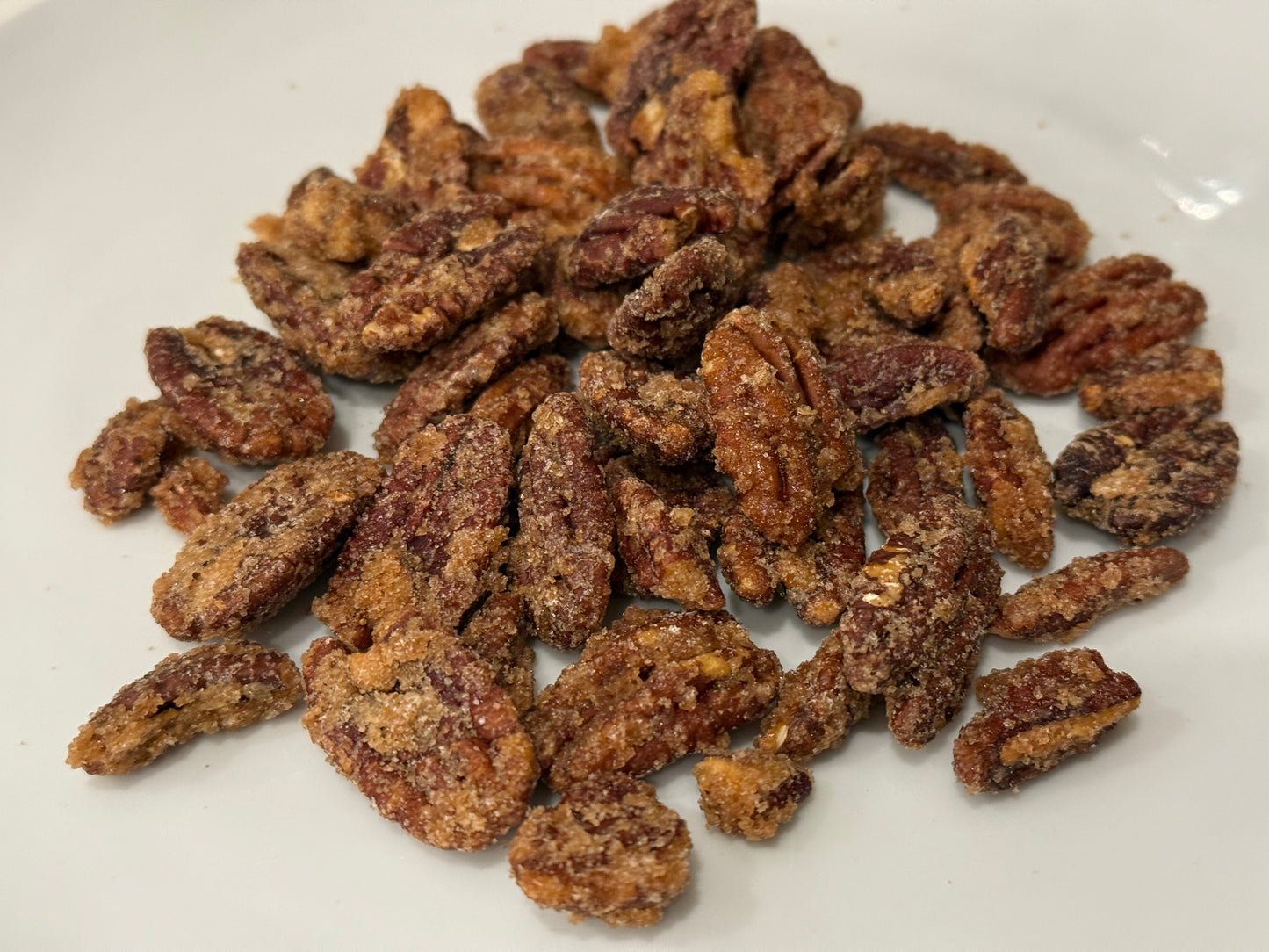 Southern Cinnamon Sugared Pecans